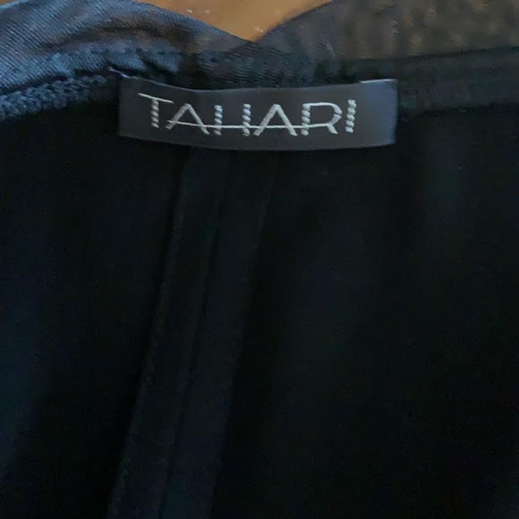 💞Elegant Black Formal Dress by Tahari💞 - Picture 6 of 8